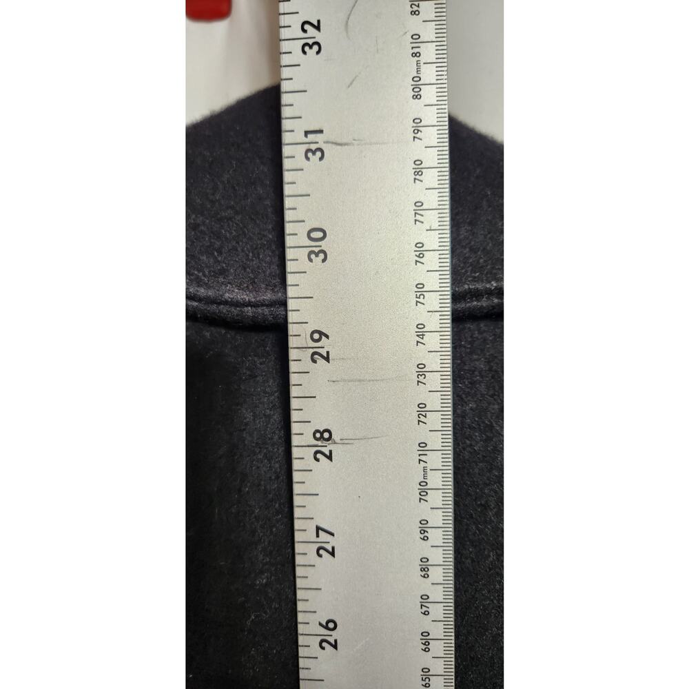 Golden Fleece Made in USA Peacoat Black Size 34 See Pics For Measurements - Picture 10 of 12